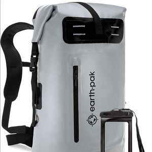 Earth Pak 35L Waterproof Backpack, New!